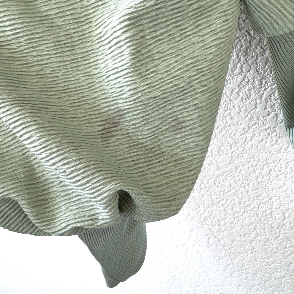 Heyson Oversized Quarter Button Collared Slouchy … - image 6